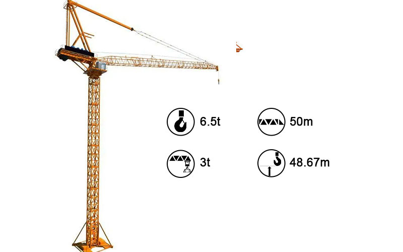 FL25/30 luffing tower crane